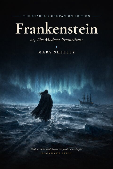 The cover of our Frankenstein.
