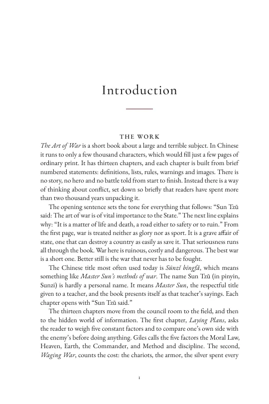 The introduction