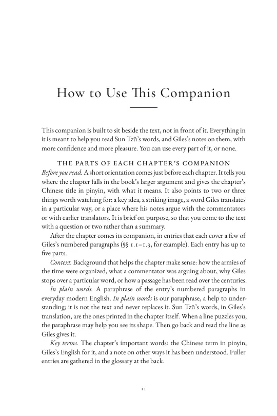 How to Use This Companion