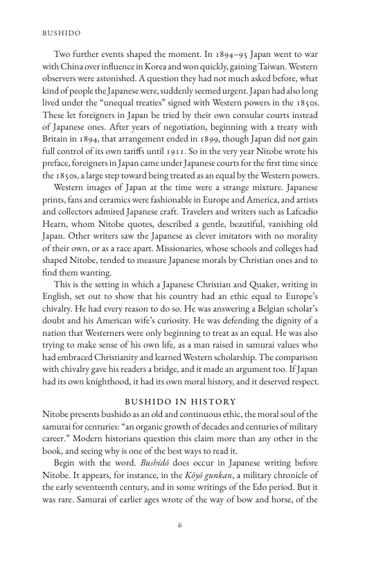 Bushido in history