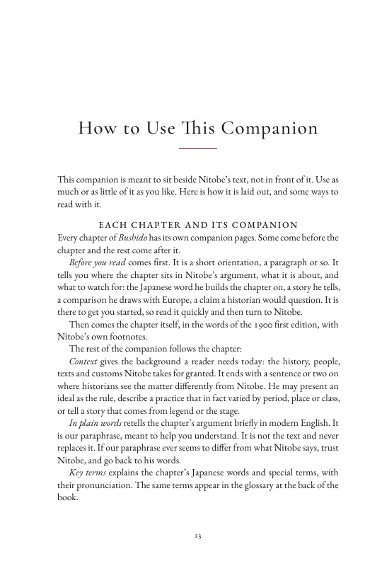How to Use This Companion