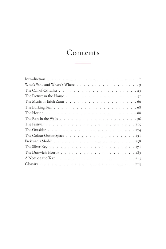 Contents