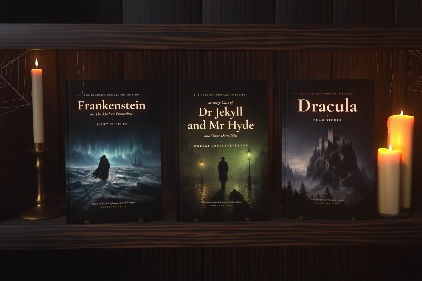 The three books (illustration)