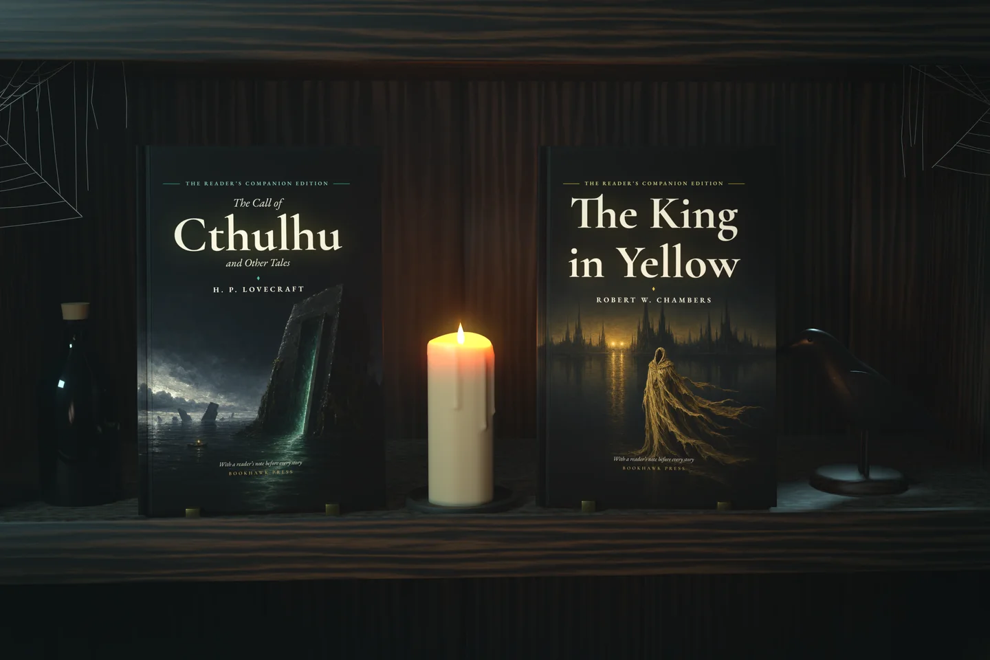 The two books (illustration)