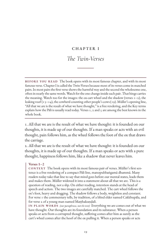 Chapter I, with Before you read