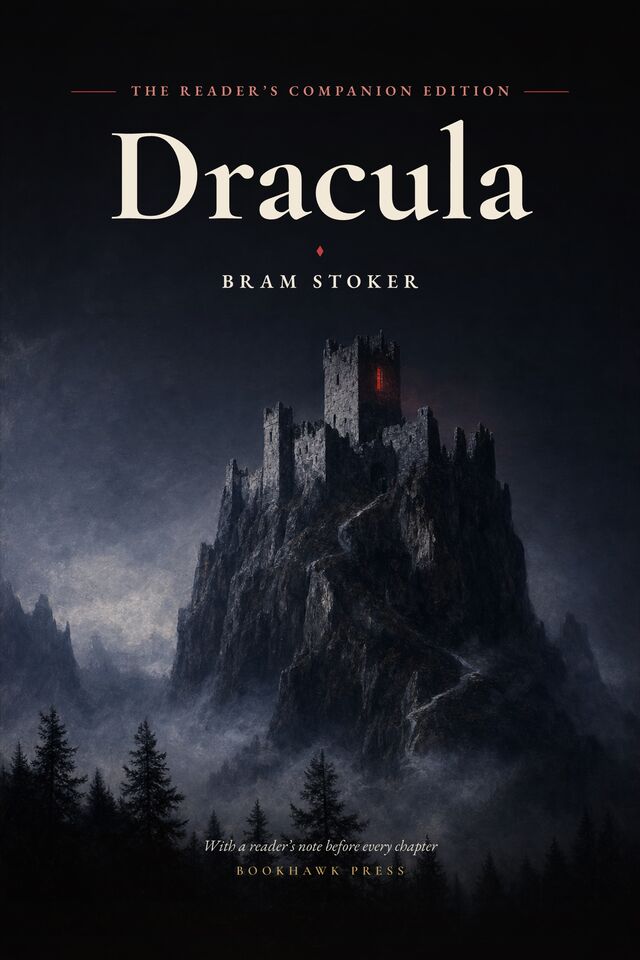 Cover of Dracula, The Reader’s Companion Edition