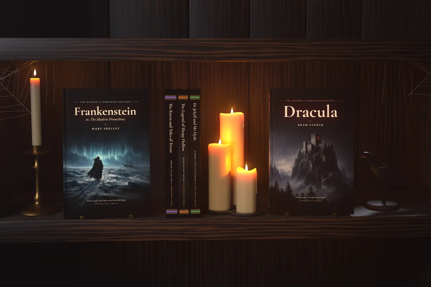 The five books (illustration)