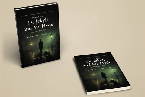 The hardcover and paperback editions (illustration)