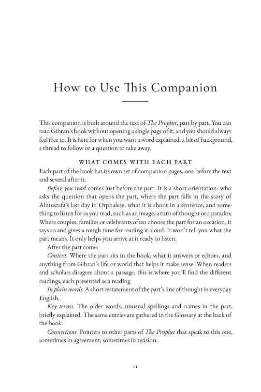 How to Use This Companion